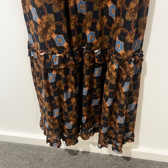 Cotton Midi Dress -XS - Picture 5 of 9